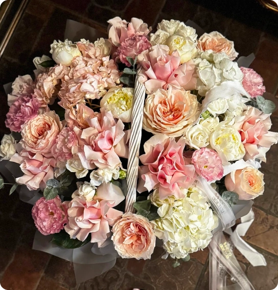 Авторские цветочные корзины