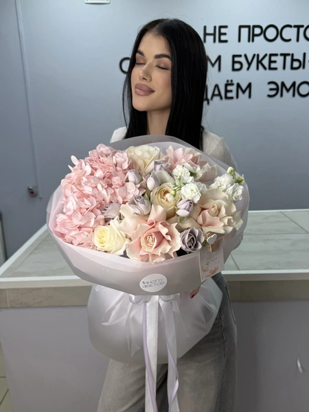 Авторский букет нежный №155