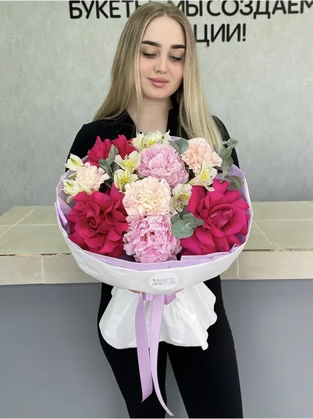 Авторский с Пионами №89