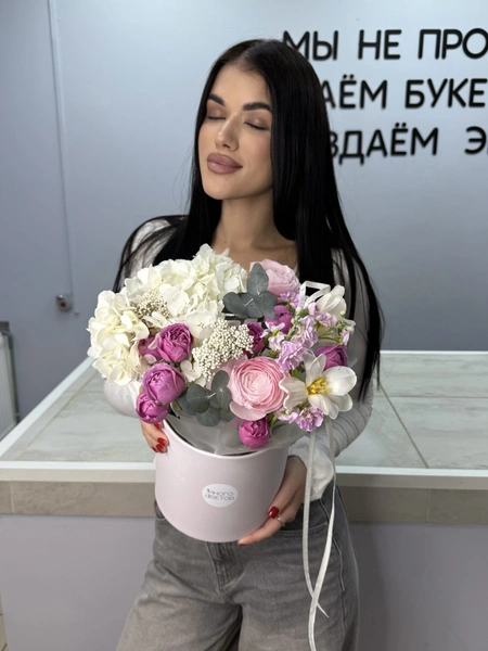 Авторская композиция с тюльпаном №144