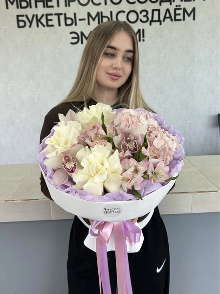 Авторский букет цветов №16