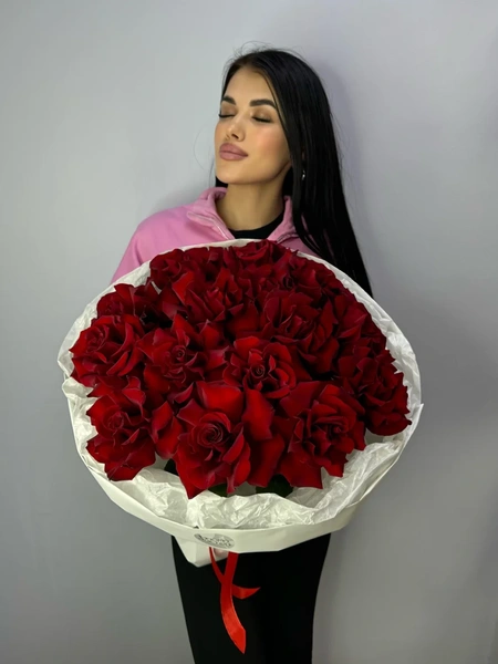 Французские розы 17шт №37