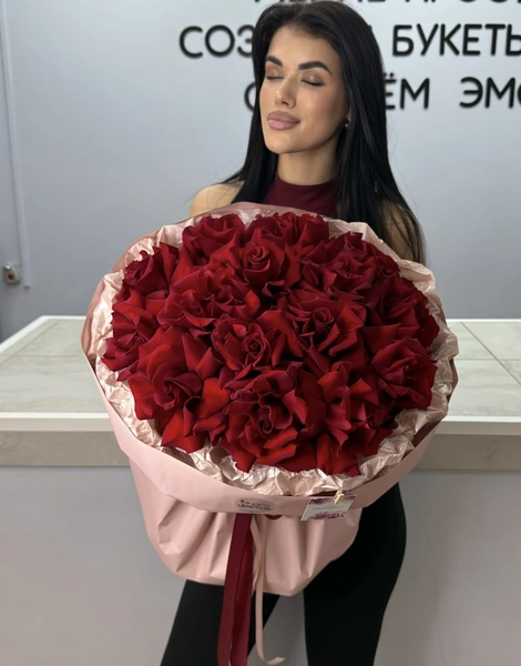 Французские розы 15шт №51