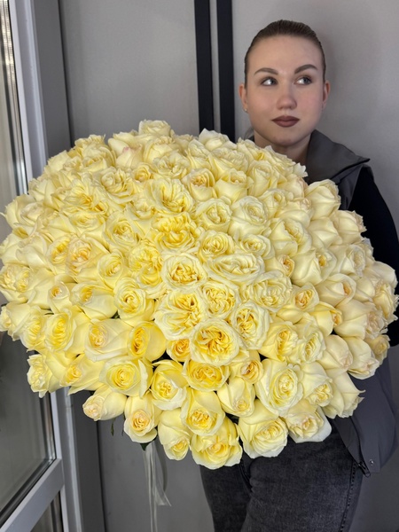 Розы Эквадор 101шт  №18