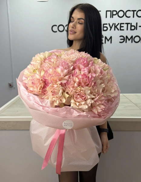 Французские розы 25шт №27