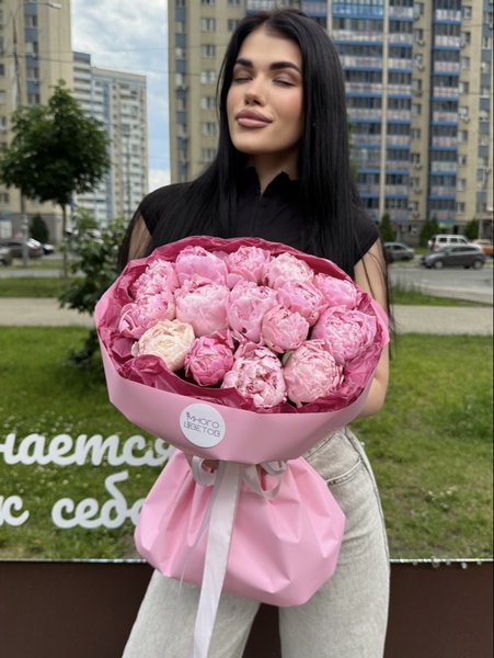 Пионы 15шт №5
