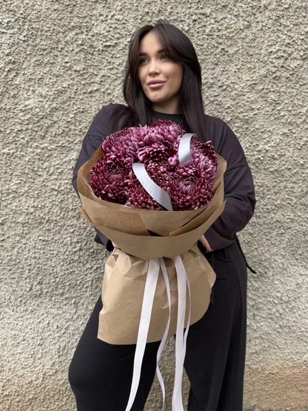 Хризантемы Бигуди 7шт №1