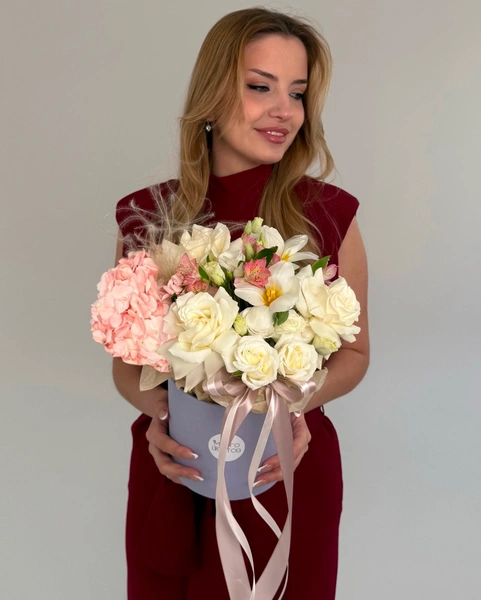 Авторская композиция с тюльпаном №143