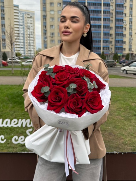 Розы Эквадор 11шт №15