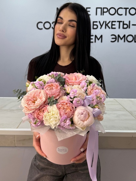 Цветы в коробке М №141