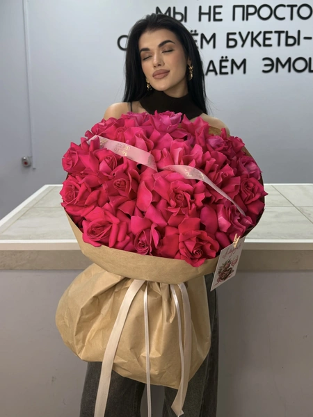 Французские розы 21шт №56